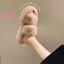 Dép bông nữ cao cấp siêu mềm (2 quai) - kèm clip thật