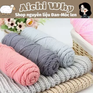 Len Cotton Love làm khăn/Len-100g(loại 1)