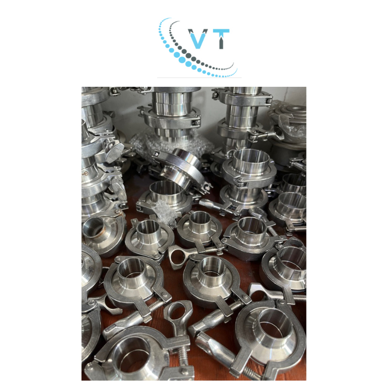 CÙM CLAMP INOX VI SINH 21/27/34/42/49/60/76/90/114 Chất Lượng Cao