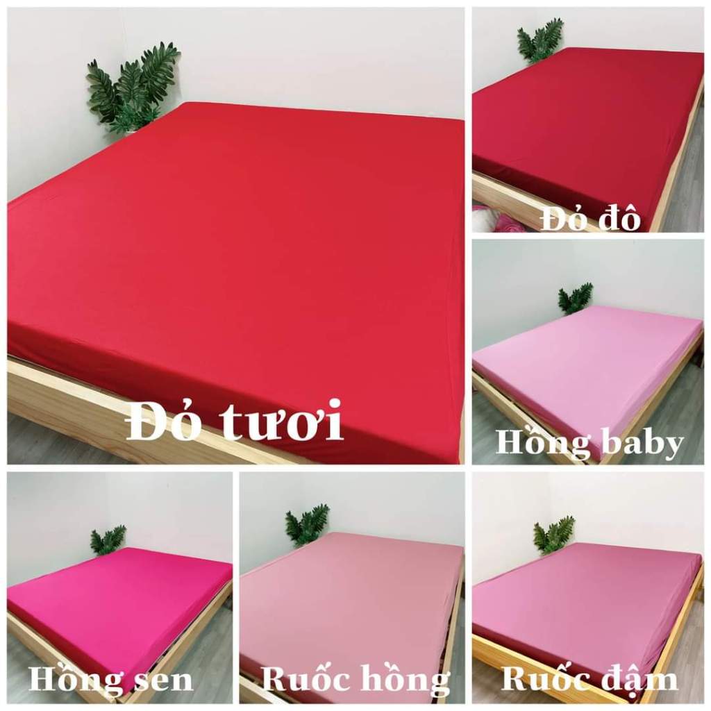 Ga lẻ thun lạnh, KHÔNG KÈM VỎ GỐI, thun  mát không nhăn không xù lông