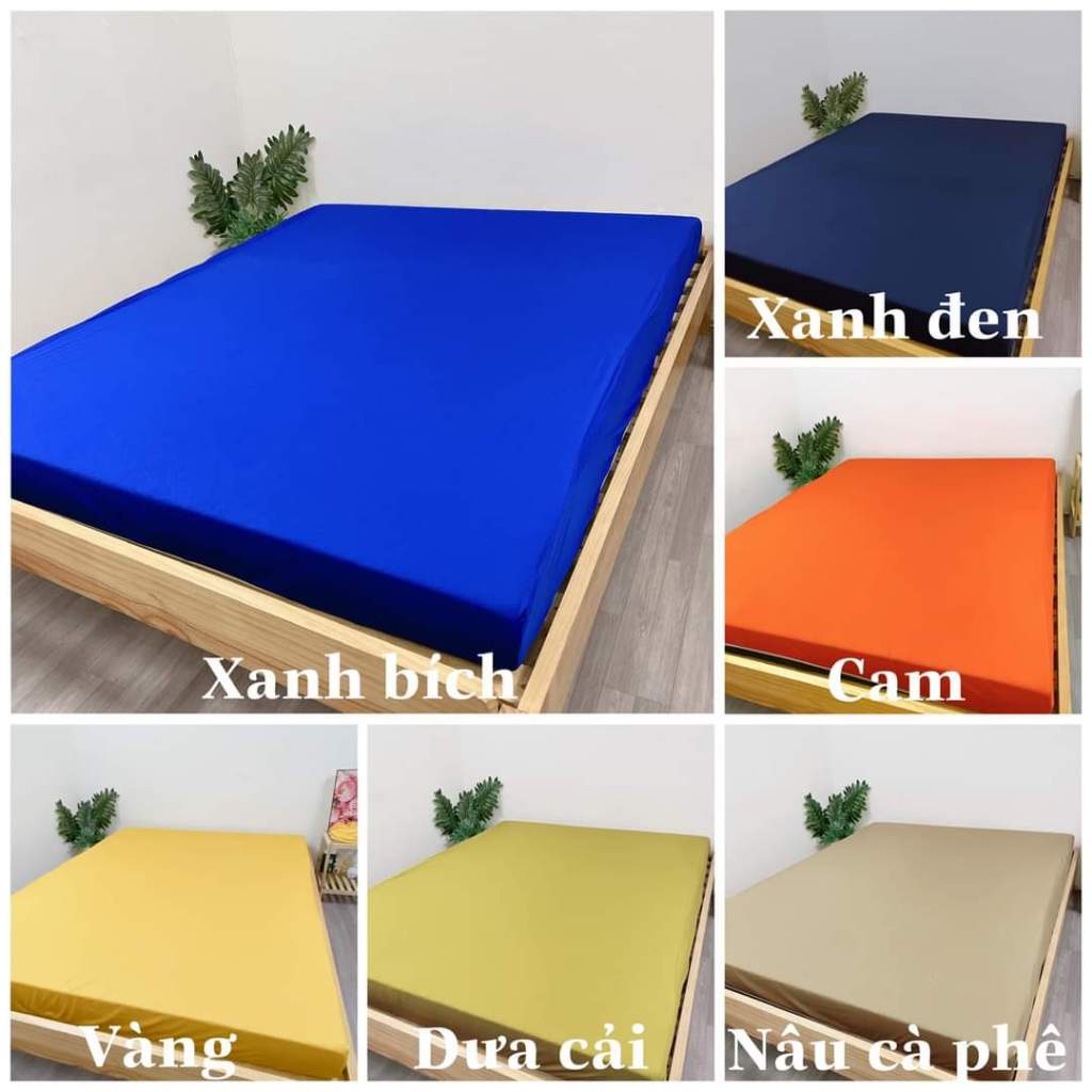 Ga lẻ thun lạnh, KHÔNG KÈM VỎ GỐI, thun  mát không nhăn không xù lông