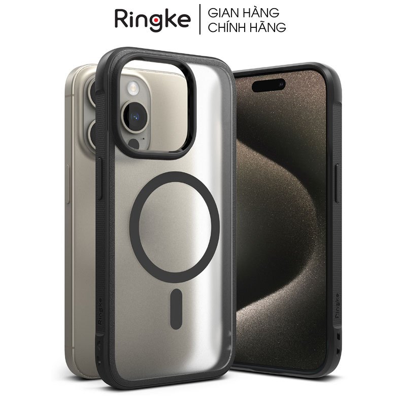 Ốp lưng iPhone 15 Pro Max/15 Pro/15 Plus/15 RINGKE Fusion Bold Magnetic ...