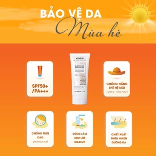 Bộ Combo Chống Nắng và Dưỡng Sau Đi Nắng KOMESI SUNCARE, Chống Nắng Kết Hợp Dưỡng Da Ngày Và Đêm
