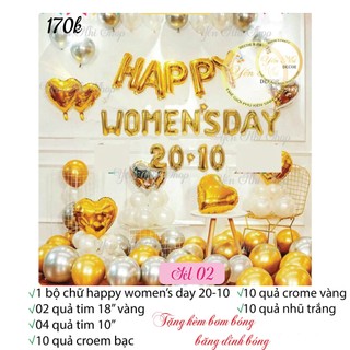 𝗦𝗲́𝘁 𝗯𝗼́𝗻𝗴 𝘁𝗿𝗮𝗻𝗴 𝘁𝗿𝗶́ ngày quốc tế phụ nữ Việt Nam 8/3 và 𝟮𝟬/𝟭𝟬, sét bóng 𝗛𝗮𝗽𝗽𝗽𝘆 𝗪𝗼𝗿𝗺𝗲𝗻's 𝗗𝗮𝘆 Yến Nhi Shop