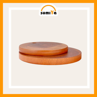 [COMBO 2 THỚT TRÒN SUMIYA CHO THỨC ĂN CHÍN VÀ SỐNG] Thớt tròn gỗ xà cừ thớt gỗ tự nhiên kháng khuẩn