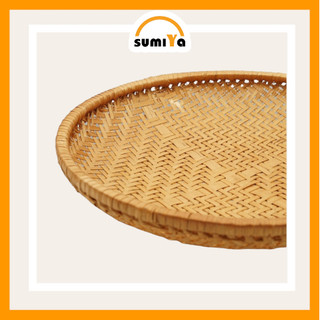 Mẹt tre hun khói nguyên liệu tự nhiên, dùng trang trí, trái cây, thức ăn - SUMIYA