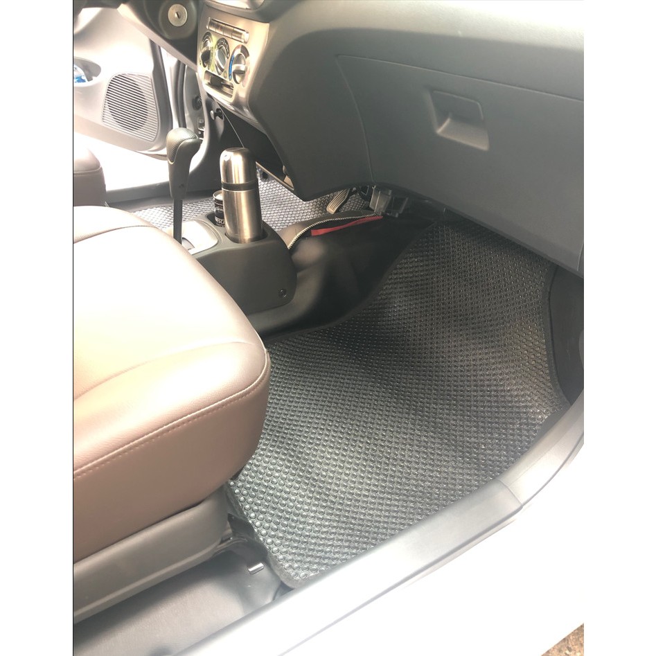 Thảm lót ô tô KATA cho xe Toyota Wigo (Tháng 3/2023-2025) - HB (5) - Khít với sàn, Chống trơn, Không mùi, Không ẩm m