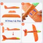 Máy Bay Xốp 48cm Đồ Chơi Ném Tay Máy Bay Có Đèn Toàn Thân Đồ Chơi Trẻ Em Ngoài Trời Vận Động