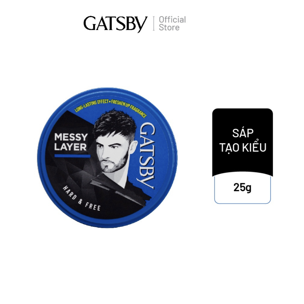 Wax Tạo Kiểu Tóc GATSBY STYLING WAX MAT & HARD 75g