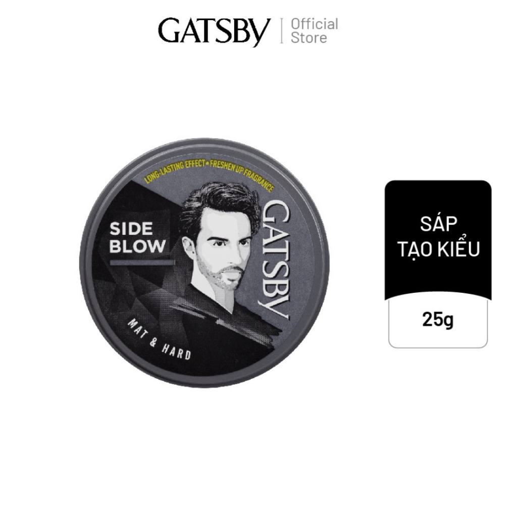 Wax Tạo Kiểu Tóc GATSBY STYLING WAX MAT & HARD 75g