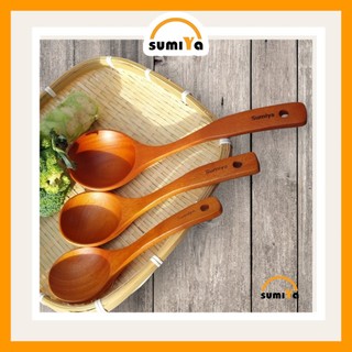 Vá canh gỗ SUMIYA, vá canh gỗ tự nhiên, vá múc canh gỗ tự nhiên