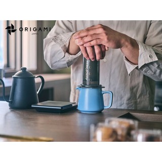 [ORIGAMI JAPAN] Bình sứ pha cà phê Origami Aroma Coffee Server 400ml