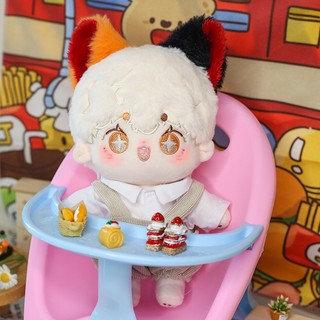 [SẴN] Ghế ngồi cho doll 15cm 20cm - Phụ kiện ghế ăn cho búp bê 15cm 20cm