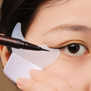 Hàng có sẵn Dụng cụ hỗ trợ Kẻ Mắt Mascara Khuôn Bằng Silicone Đa Năng Có Thể Tái Sử Dụng Cho Người Mới dễ dàng vệ sinh