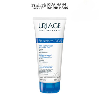 Gel rửa mặt làm sạch cho da kích ứng URIAGE BARIÉDERM CICA-GEL NETTOYANT 200ml