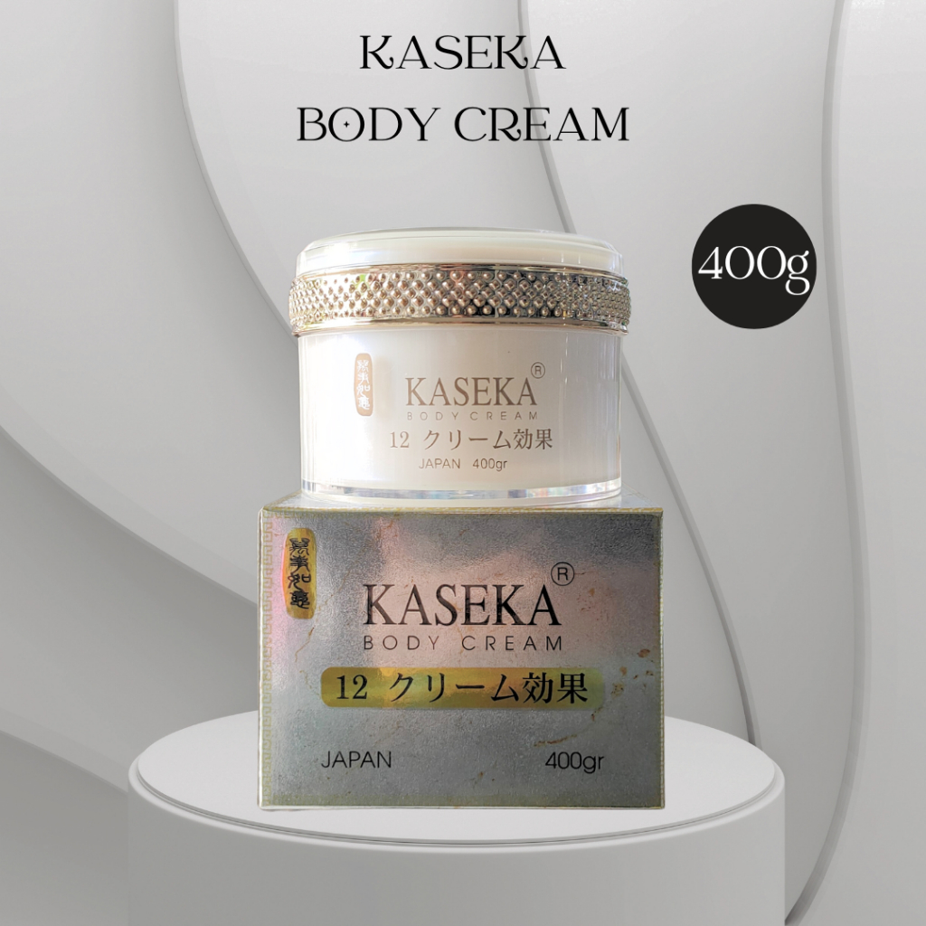 Kem body KASEKA dưỡng trắng toàn thân 400g Hàng chính hãng