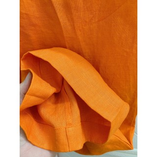 [JUNE LINEN] QD03. Quần dài 100% LINEN ống rộng lưng cao, có ly cho nữ, Lưng sau có thun.