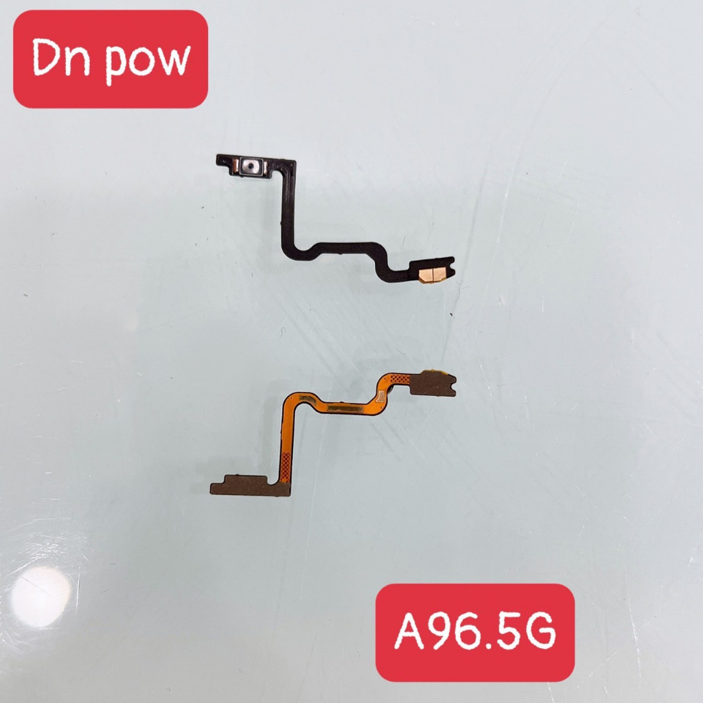 Nappe Bouton Power OPPO A96 5G - Câble Flexible Démarrage, Noir, Neuf Sous Emballage