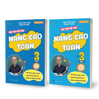 Sách - Combo Bài tập bổ trợ nâng cao Toán lớp 3