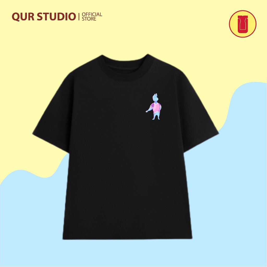 Áo Thun Cặp Đôi Elementals Lửa Và Nước Chất Liệu 100% Cotton 2 Chiều Bởi QUR STUDIO V1.0