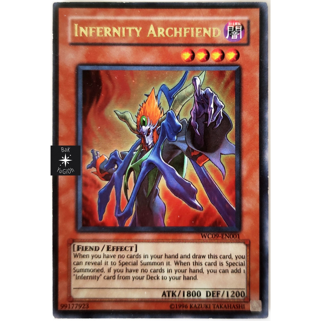 [Đã sử dụng] [BaK Yu-Gi-Oh!] [Thẻ Bài Chính Hãng] Infernity Archfiend ...