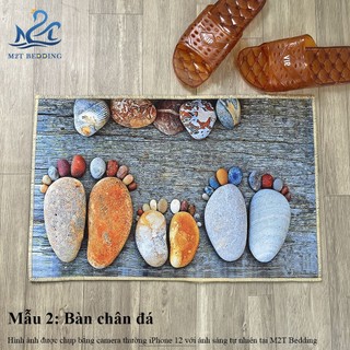 [TẶNG 1 TẤM] Combo 6 tấm thảm lau chân họa tiết ngẫu nhiên - thảm kích thước 40x60cm