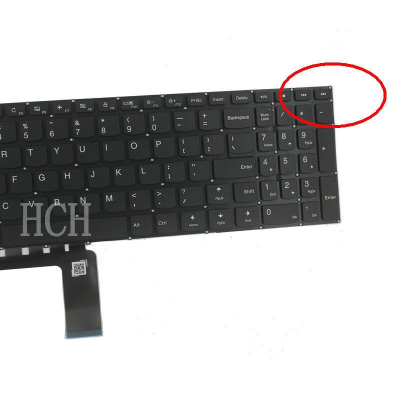 Bàn phím Laptop Lenovo IdeaPad 320-15 320-15ABR 320-15IAP 320-15AST 320-15IKB 320-15ISK Có Nút Nguồn