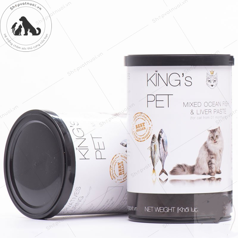 Pate Hỗn Hợp King’s Pet Cho Chó Mèo Lon 380g | Shopee Việt Nam