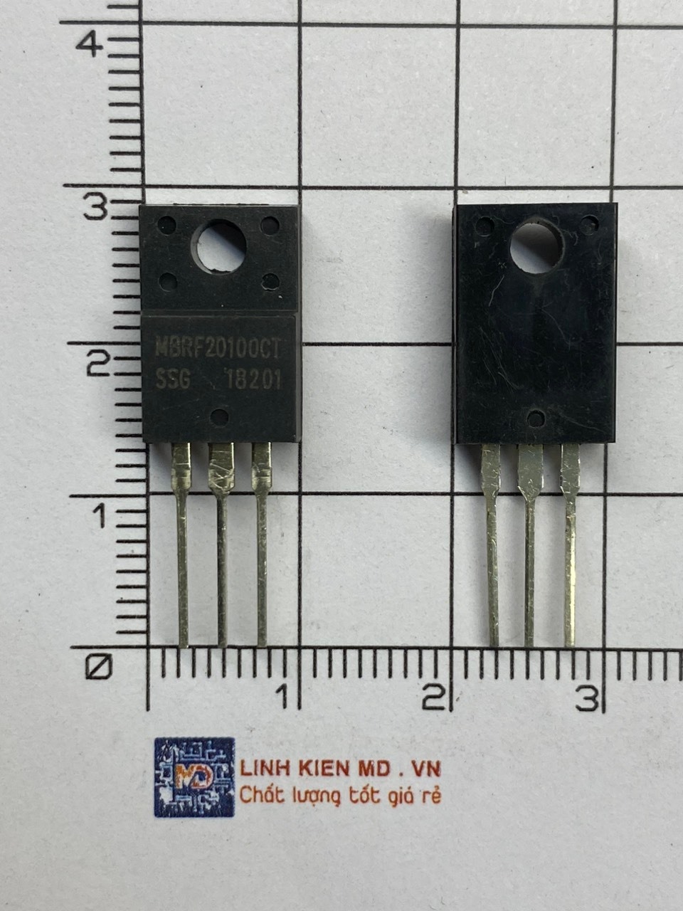 MBRF2080CT / MBRF20100CT / MBRF20200CT 3 con) Diode Xung