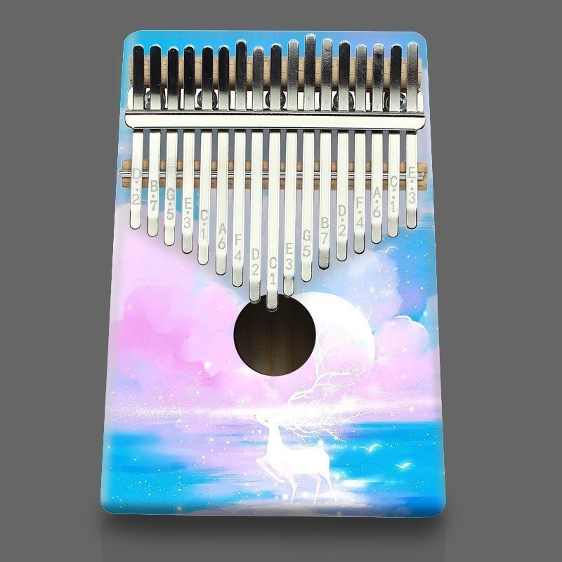Đàn Kalimba 17 Phím, Kalimba 21 Phím, Kalimba trong suốt, kalimba giá rẻ Hãng - Full Phụ Kiện