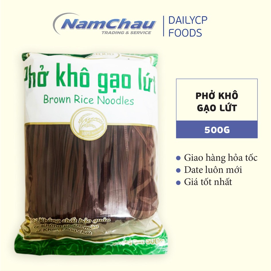 Phở khô gạo lứt 500gr (Brown Rice Noodles) [HN giao hàng hỏa tốc ...
