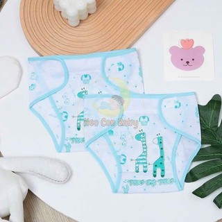 COMBO 10 CHIẾC TÃ DÁN SƠ SINH COTTON MỀM MẠI HÌNH HỌA TIẾT (SIZE 1,2,3)