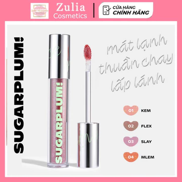 [THUẦN CHAY] Son Nhũ Bóng OFÉLIA SUGARPLUM MintyIce Sparkling Gloss (3.7g)