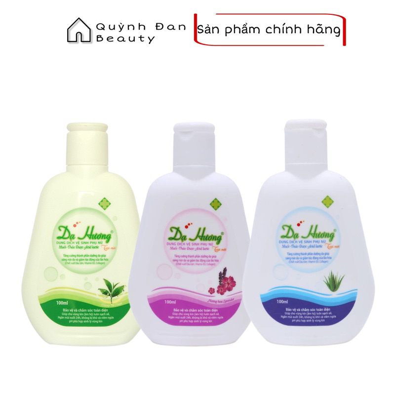 Dung Dịch Vệ Sinh Phụ Nữ Dạ Hương 100ml