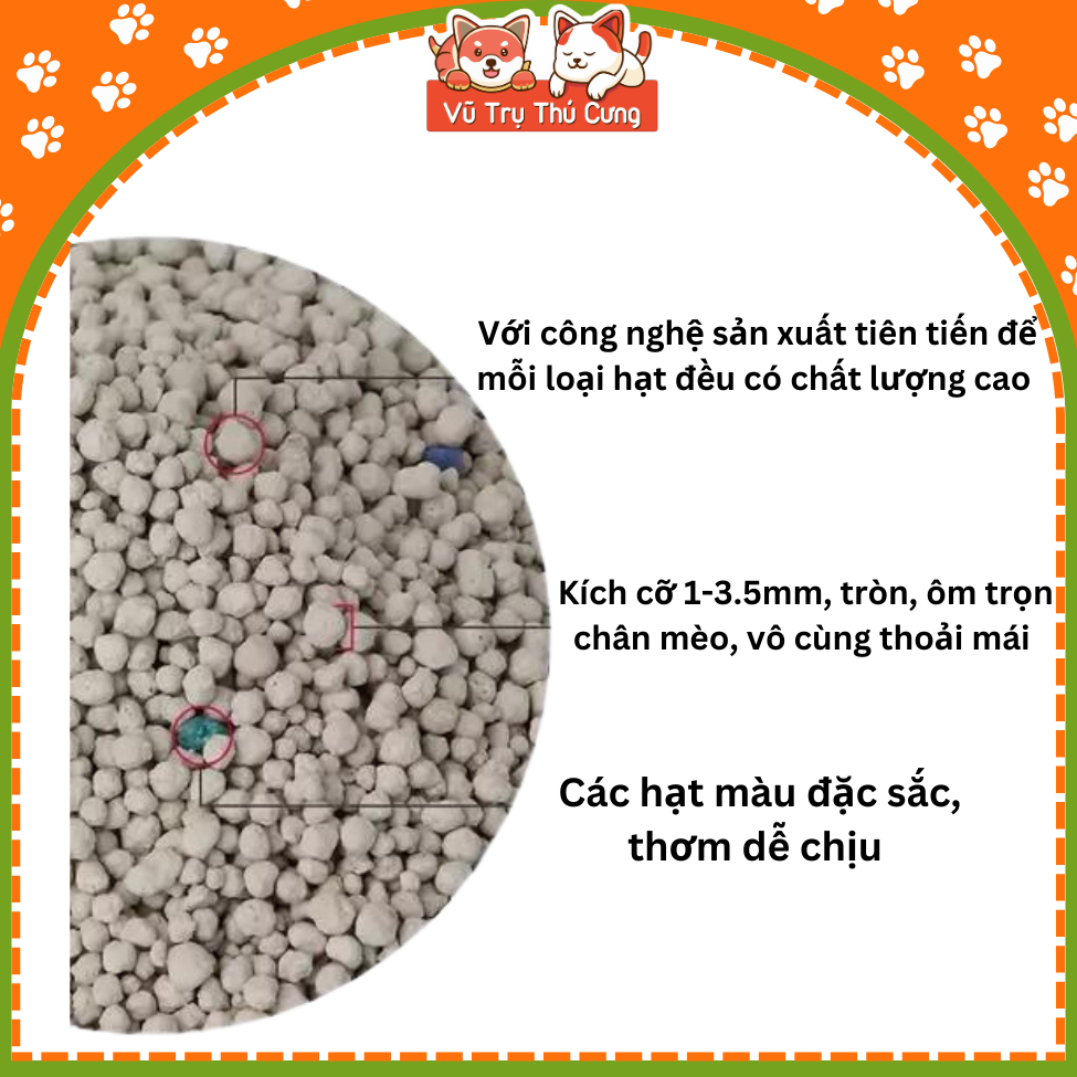 (16L) Cát vệ sinh cho Mèo vón cục, khử mùi hiệu quả Akicat