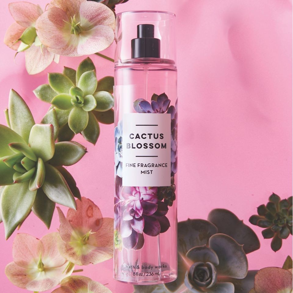 bodymist Xịt thơm toàn thân Cactus Blossom 236ml  nhẹ nhàng, thanh lịch