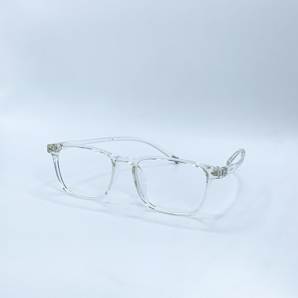 Gọng Kính Cận Mắt Vuông Nam Nữ Thời Trang LemonEyewear Chất Liệu Nhựa Dẻo LE213