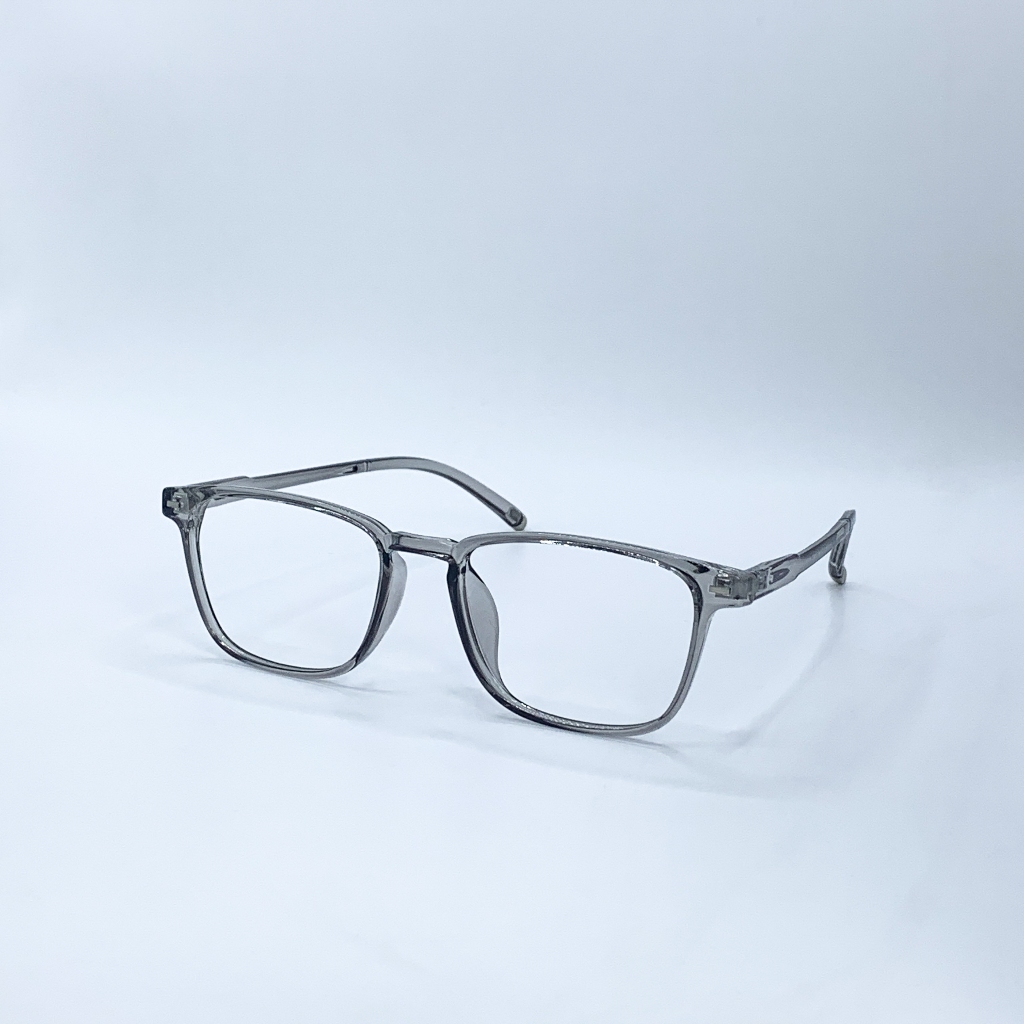 Gọng Kính Cận Mắt Vuông Nam Nữ Thời Trang LemonEyewear Chất Liệu Nhựa Dẻo LE213