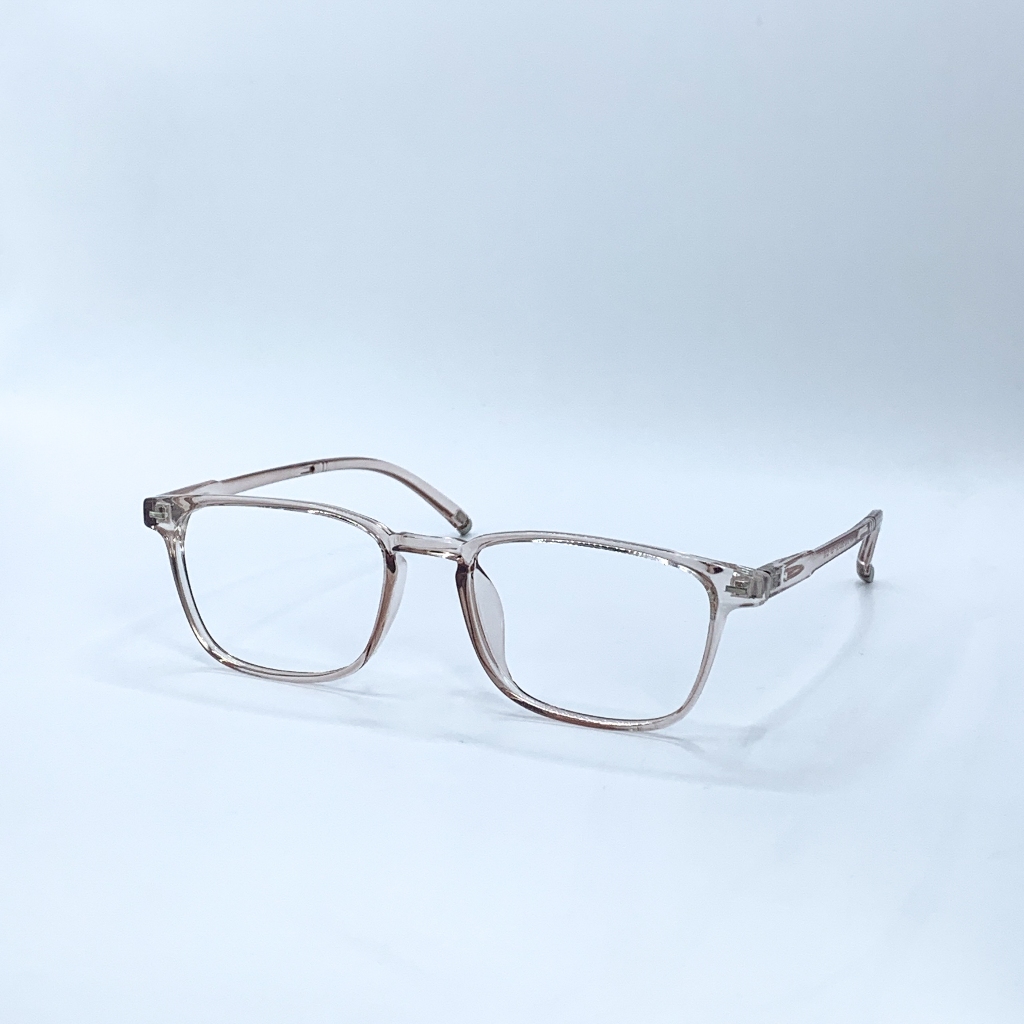 Gọng Kính Cận Mắt Vuông Nam Nữ Thời Trang LemonEyewear Chất Liệu Nhựa Dẻo LE213
