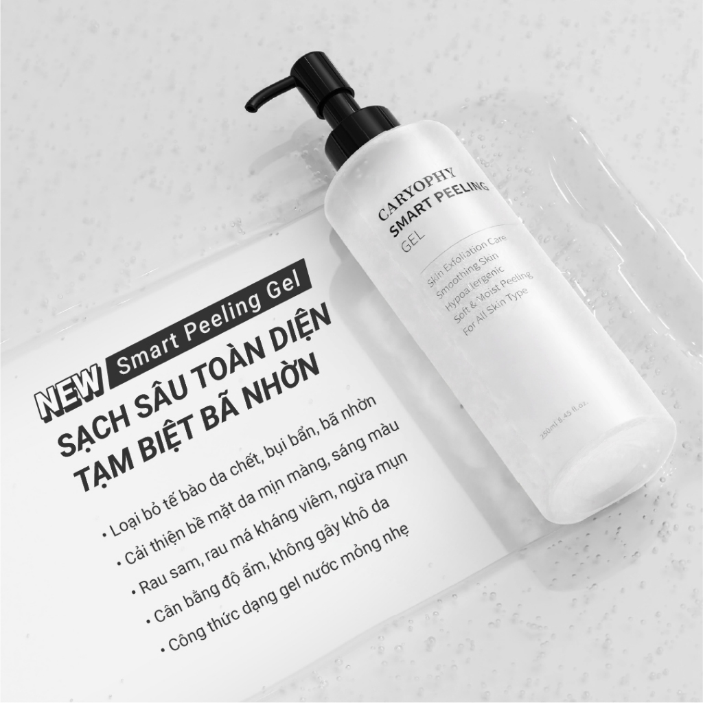 Ảnh Gel tẩy tế bào chết da ngăn ngừa mụn Caryophy Smart Peeling Gel 250ml 2