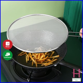 Lưới Vợt Đậy Chống Bắn Dầu Mỡ Size 29cm Có Tay Cầm Tiện Dụng An Toàn { H }