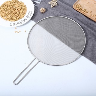 Lưới Vợt Đậy Chống Bắn Dầu Mỡ Size 29cm Có Tay Cầm Tiện Dụng An Toàn { H }