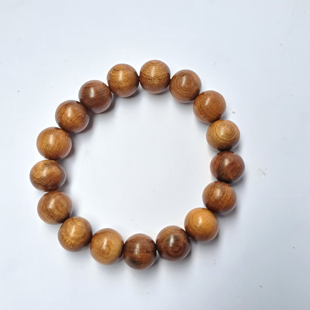 Vòng tay nam, nữ PQ Leather - chuỗi hạt gỗ Bách Xanh cao cấp dành cho nam nữ size 8-10-12-14 ly mùi gỗ thơm lâu dịu nhẹ