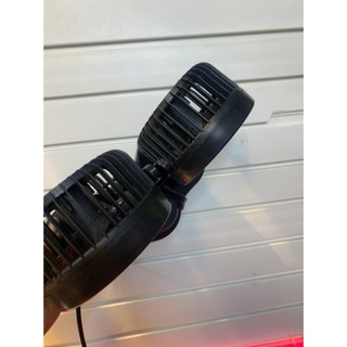 Quạt Đôi Ô Tô - Quạt Máy Đôi Mini 12V - 24V, Xoay 360 Tiện Ích Trên Ô Tô, Xe Hơi Cao Cấp