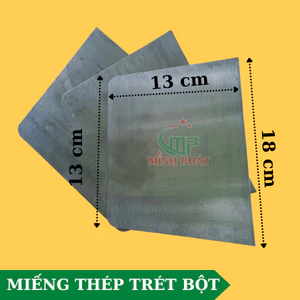Combo 3 Miếng Thép Trét Bột Matit Minh Phát Cao Cấp 18cm*13cm*13cm