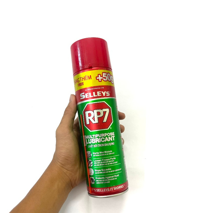 RP7 chính hãng, bình xịt tẩy rỉ sét và bôi trơn kim loại SELLEYS ...