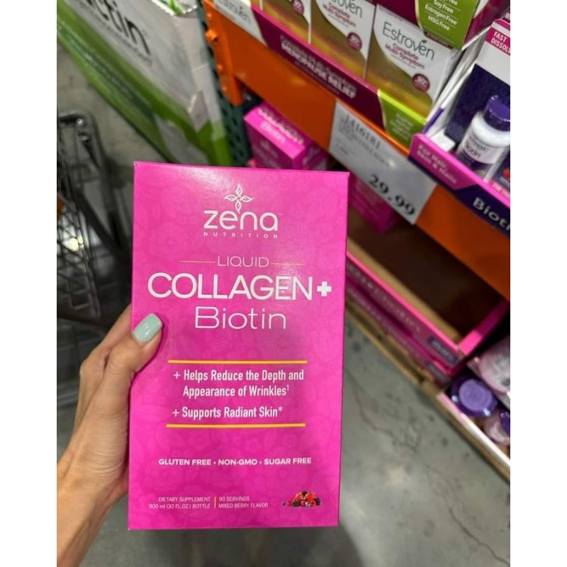 Collagen DẠng NƯỚc Zena Nutrition Liquid Collagen Biotin 900ml Shopee Việt Nam 4830