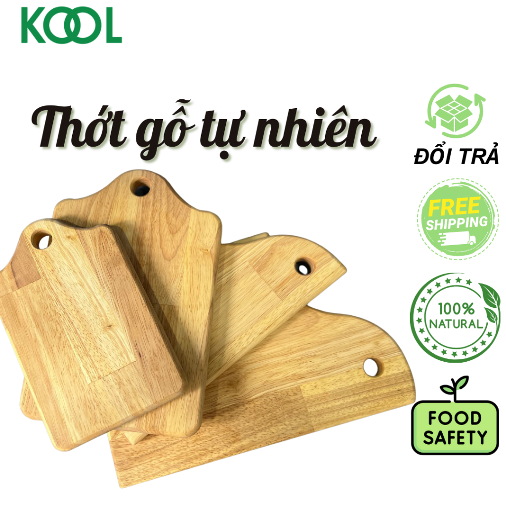 Thớt gỗ tự nhiên Kool - LK0311 ( hoả tốc TPHCM )