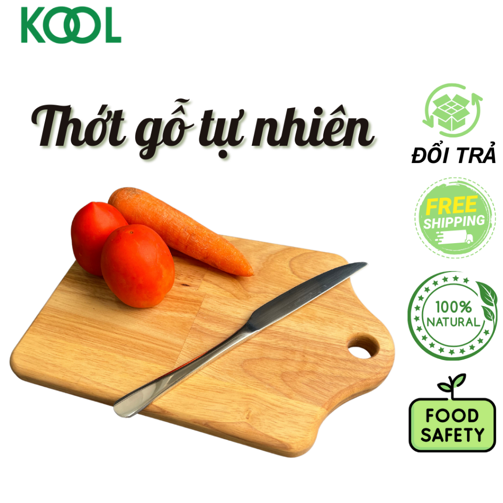 Thớt gỗ tự nhiên Kool - LK0311 ( hoả tốc TPHCM )