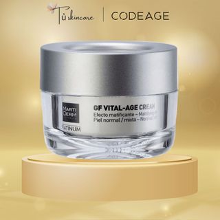 Kem Dưỡng Ẩm Phục Hồi, Kem Chống Lão Hóa Đa - Martiderm Platinum GF Vital Age Cream Normal/mixed Skin 50ML